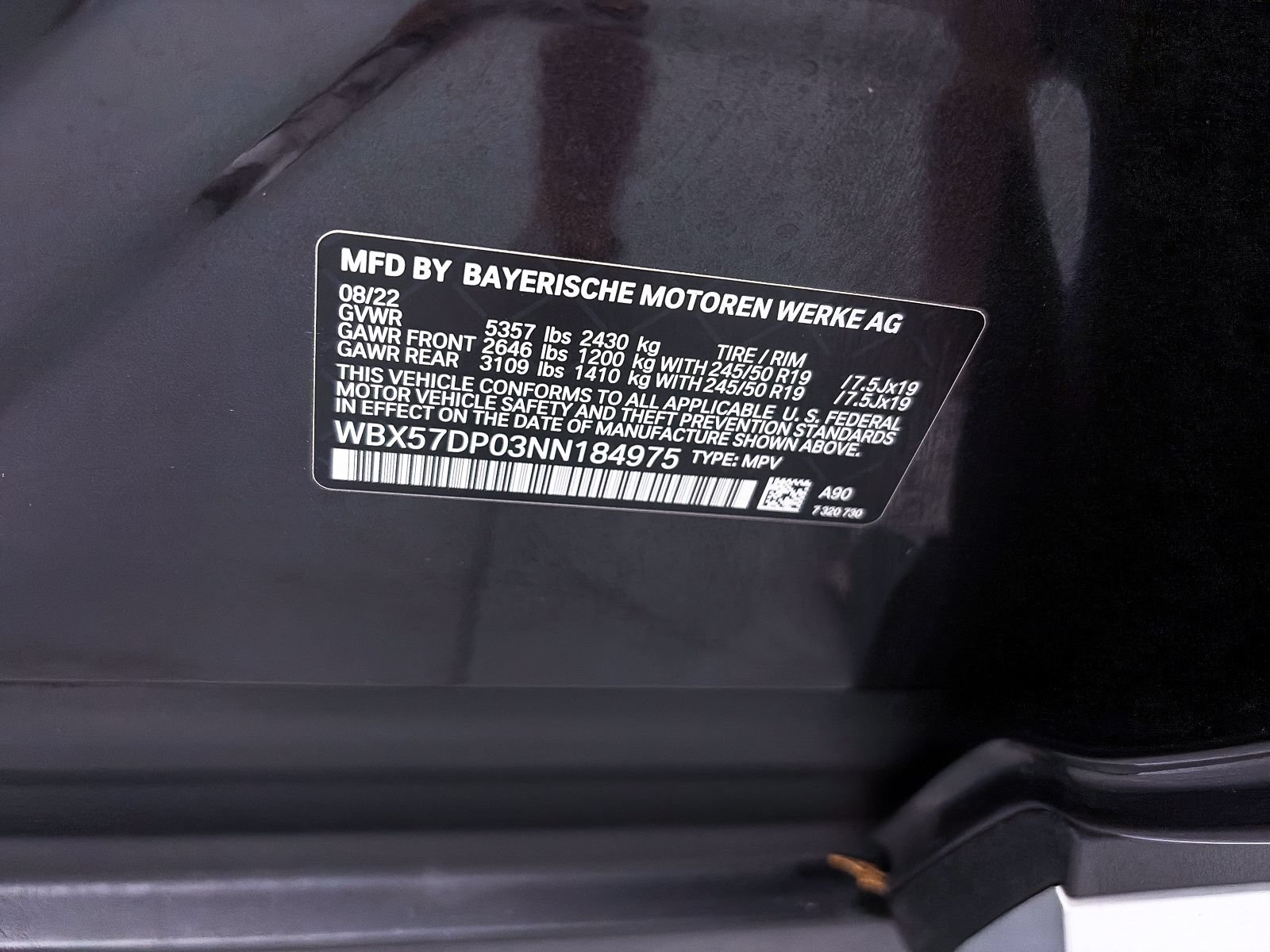 Used 2022 BMW X3 xDrive30i w/ Convenience Package w/ZPA AWD/4WD image 43