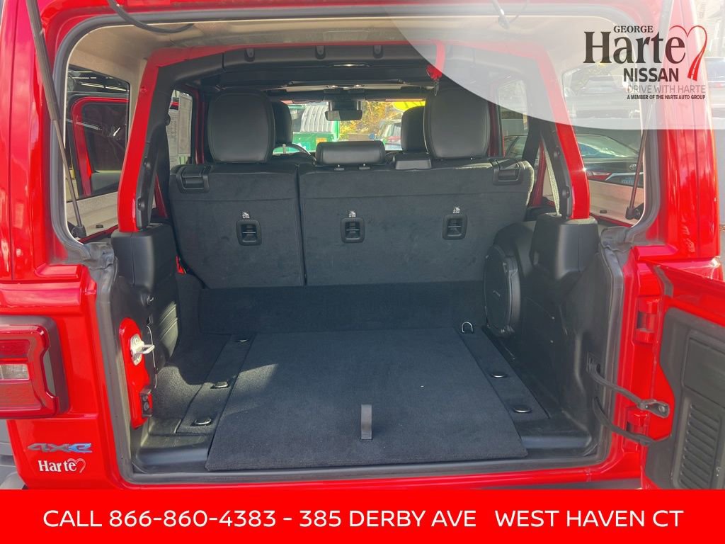 Used 2021 Jeep Wrangler Unlimited Rubicon 4xe w/ Steel Bumper Group image 21