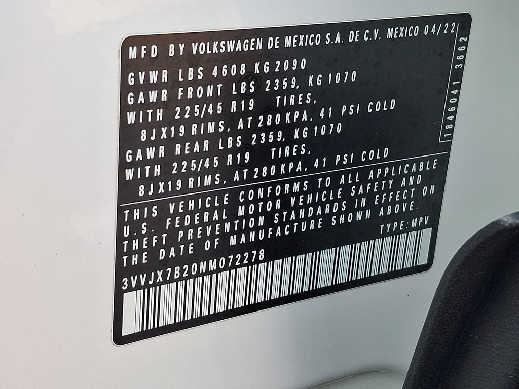 Used 2022 Volkswagen Taos SEL AWD/4WD image 30