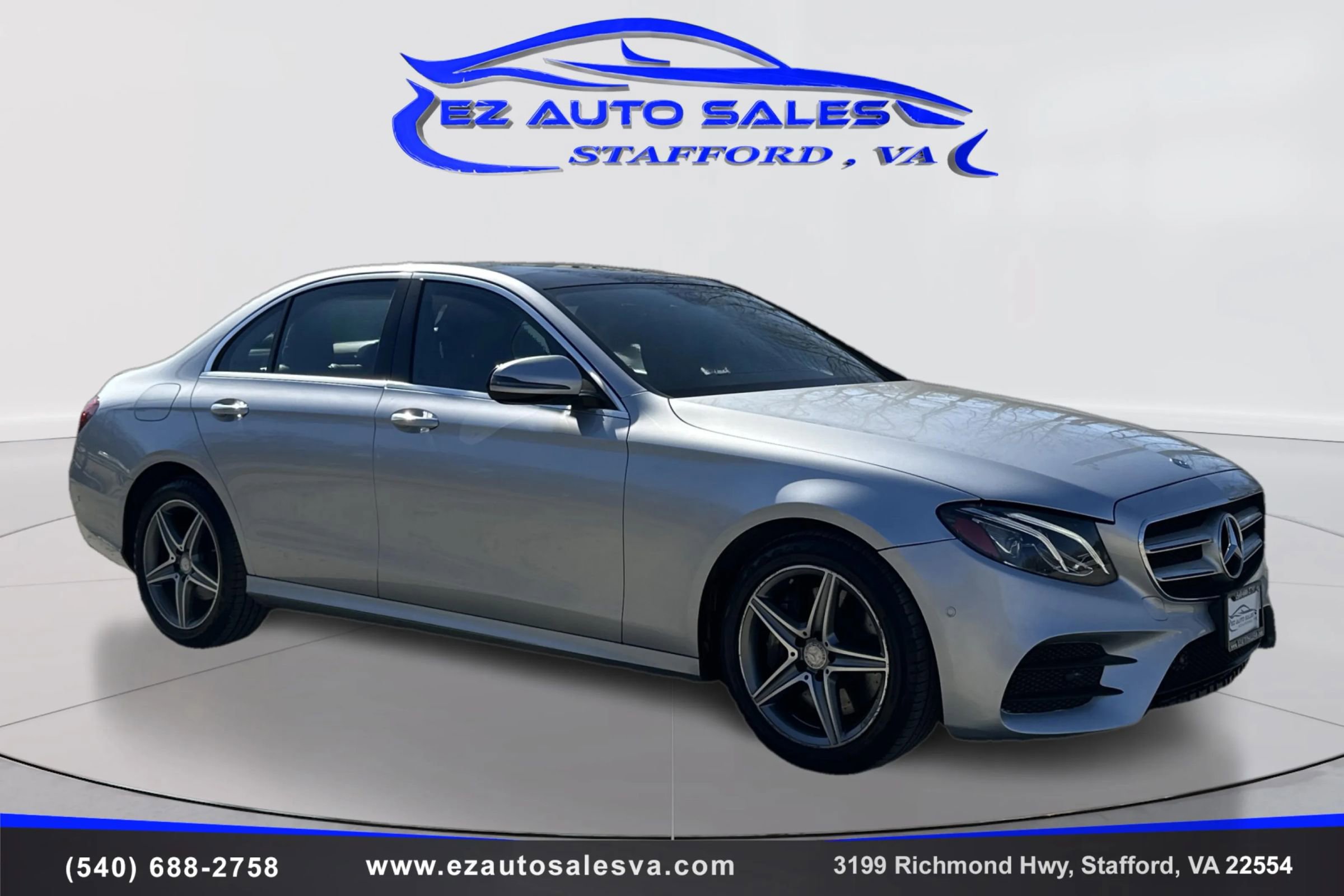 Used 2017 Mercedes-Benz E 300 4MATIC w/ Premium 1 Package image 3