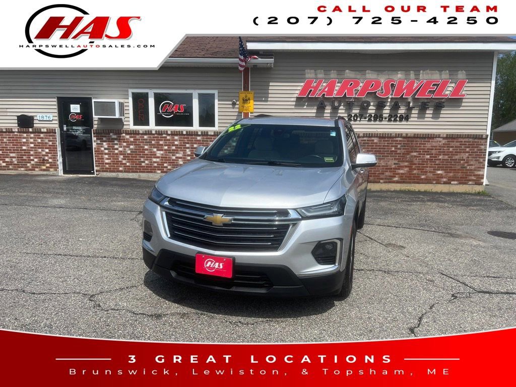 Used 2022 Chevrolet Traverse LT w/ LPO, Floor Liner Package AWD/4WD image 1