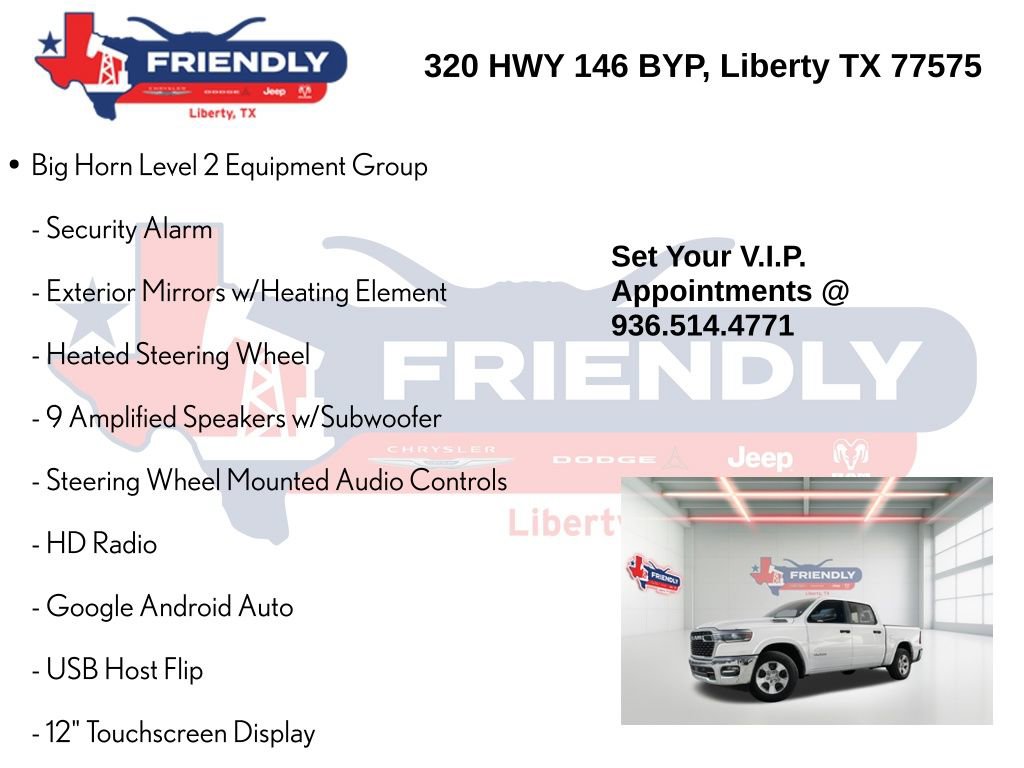 Used 2025 RAM 1500 Big Horn AWD/4WD image 20