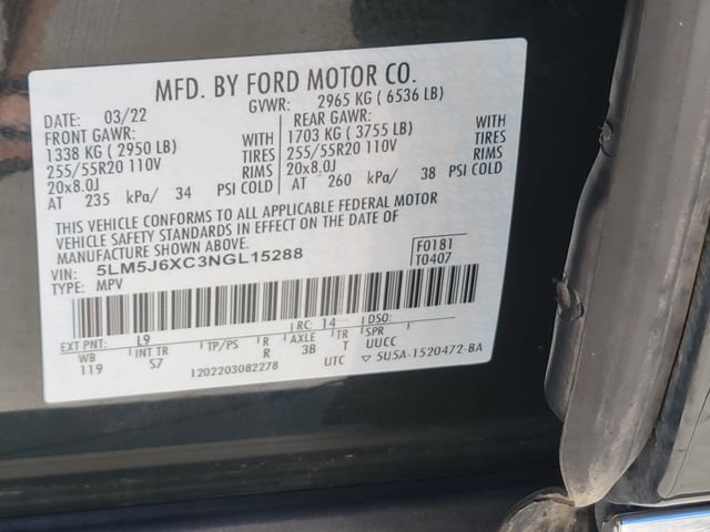 Used 2022 Lincoln Aviator AWD w/ Premium Package image 18
