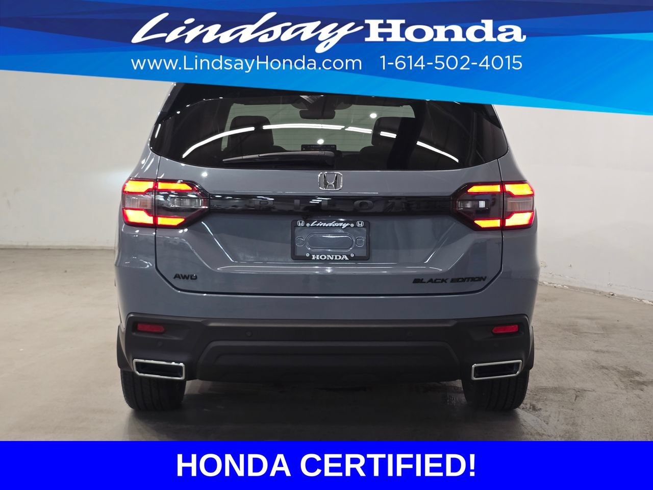 Certified 2025 Honda Pilot Black Edition image 5