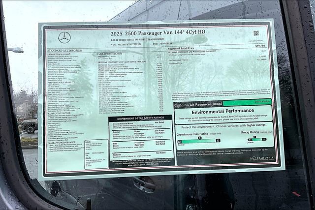 New 2025 Mercedes-Benz Sprinter 2500 image 17