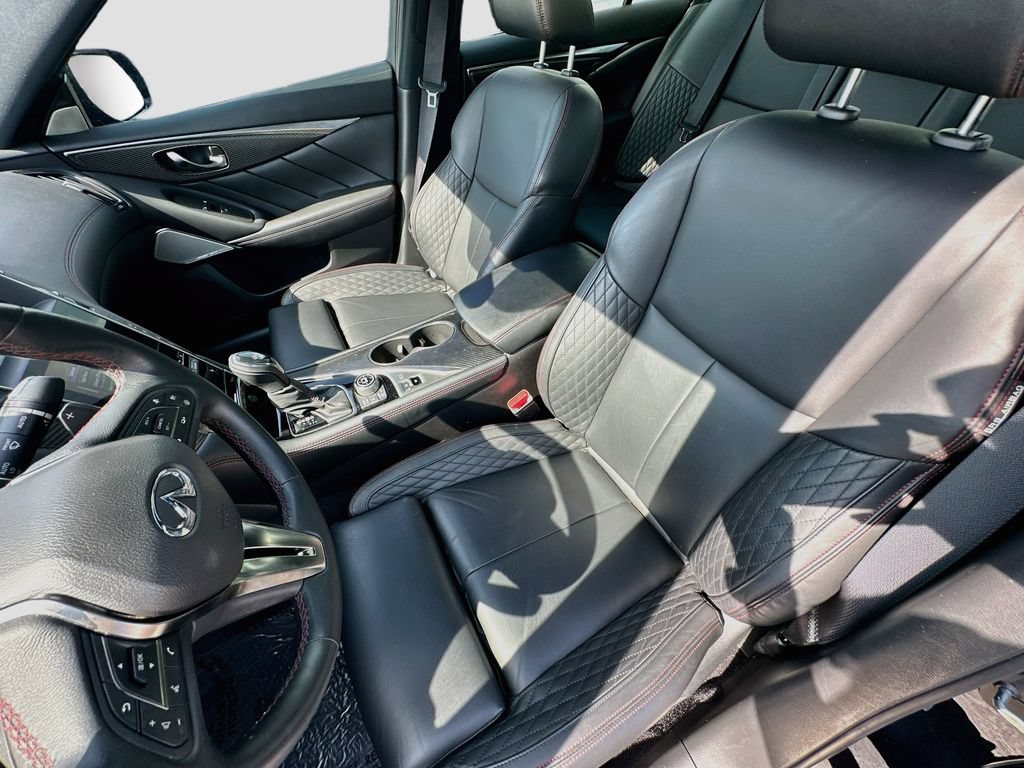 Used 2024 INFINITI Q50 Red Sport 400 w/ Black Opal Edition RWD image 5