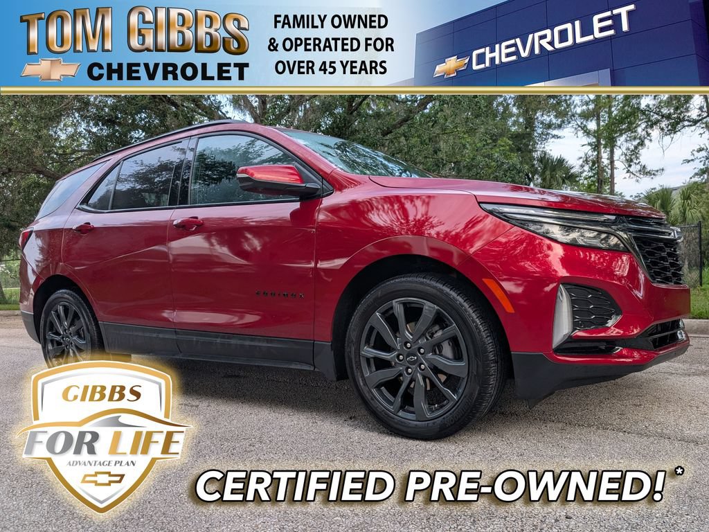 Used 2023 Chevrolet Equinox RS w/ RS Leather Package FWD image 1