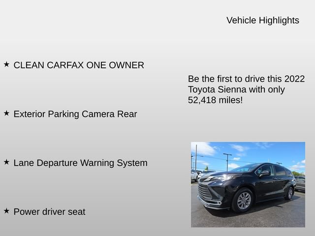 Used 2022 Toyota Sienna XLE FWD image 7