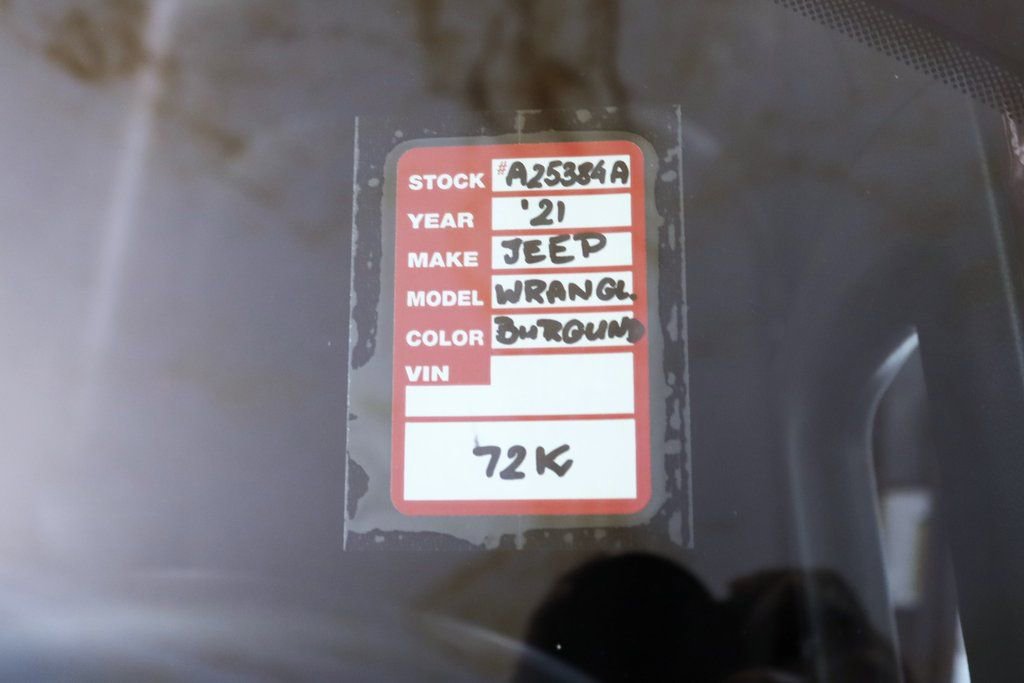 Used 2021 Jeep Wrangler Unlimited Sport image 25