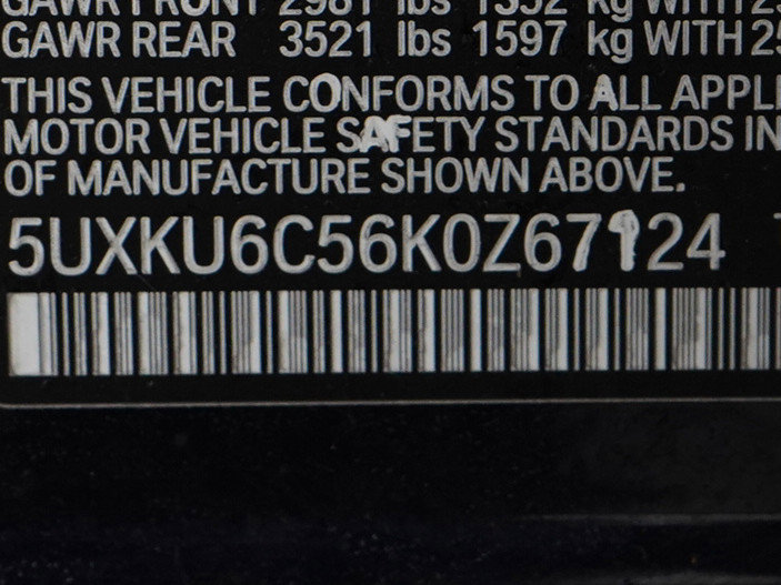 Used 2019 BMW X6 xDrive50i w/ M Sport Package AWD/4WD image 32