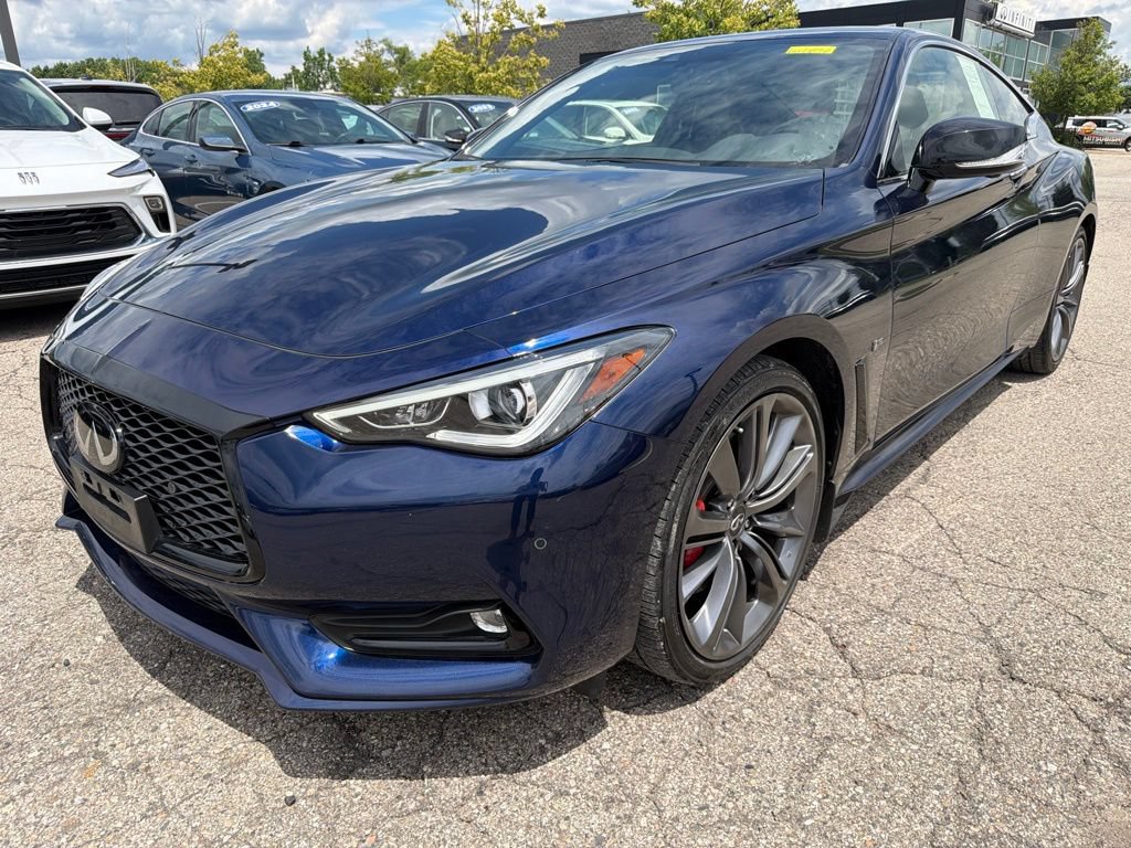 Certified 2022 INFINITI Q60 Red Sport 400 AWD/4WD image 1