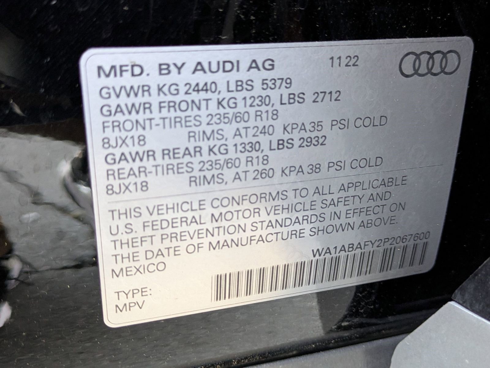 Used 2023 Audi Q5 2.0T Premium w/ Convenience Package AWD/4WD image 17