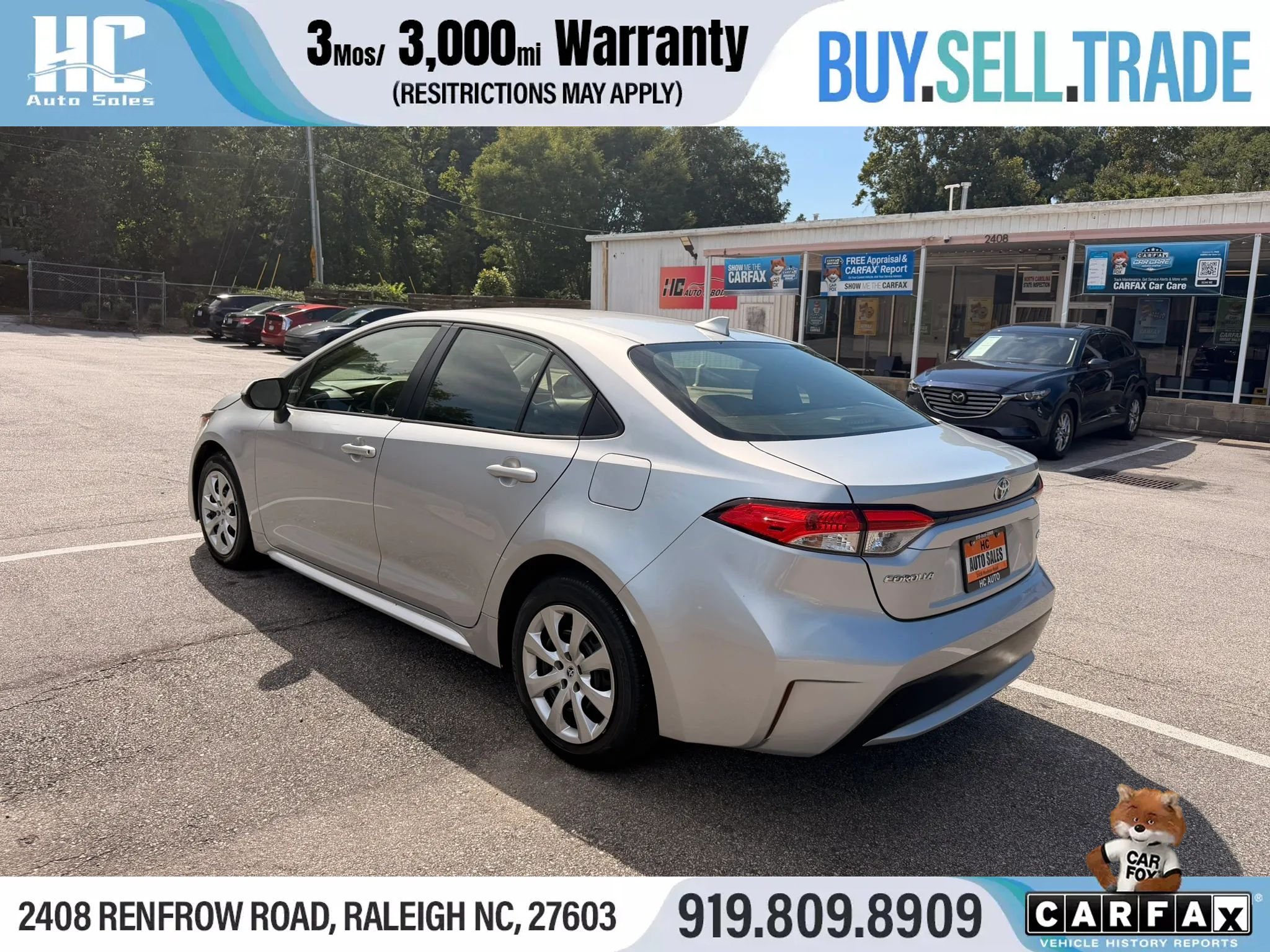 Used 2021 Toyota Corolla LE FWD image 3
