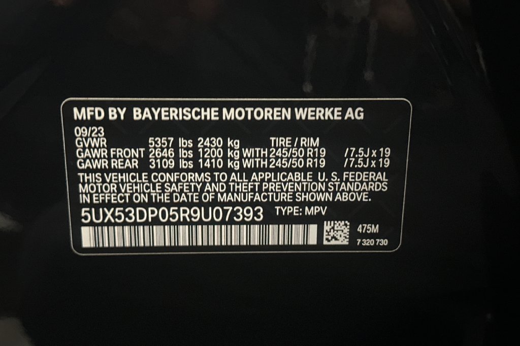 Certified 2024 BMW X3 xDrive30i w/ Convenience Package AWD/4WD image 35