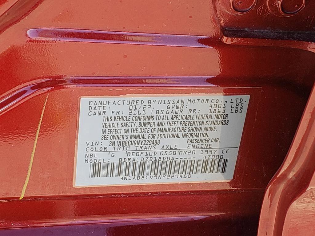 Certified 2022 Nissan Sentra SV image 42