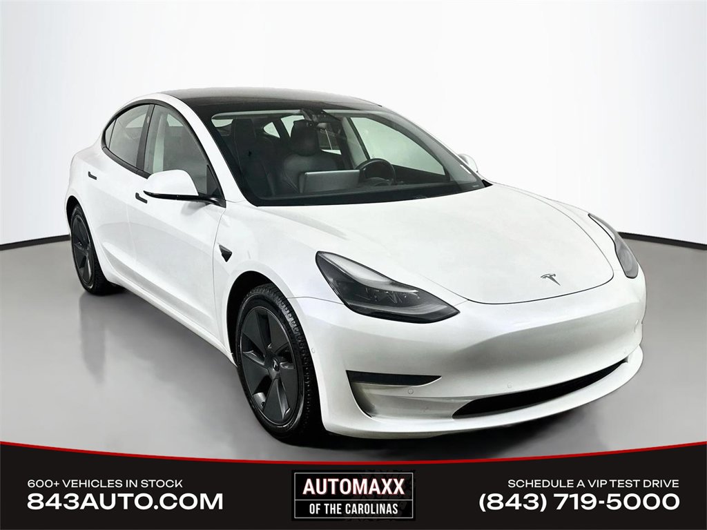 Used 2021 Tesla Model 3 Standard Range Plus RWD image 1