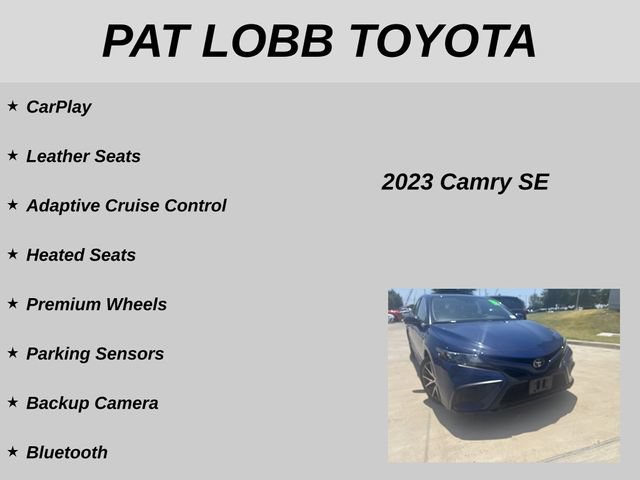Used 2023 Toyota Camry SE w/ Audio Upgrade Package AWD/4WD image 18