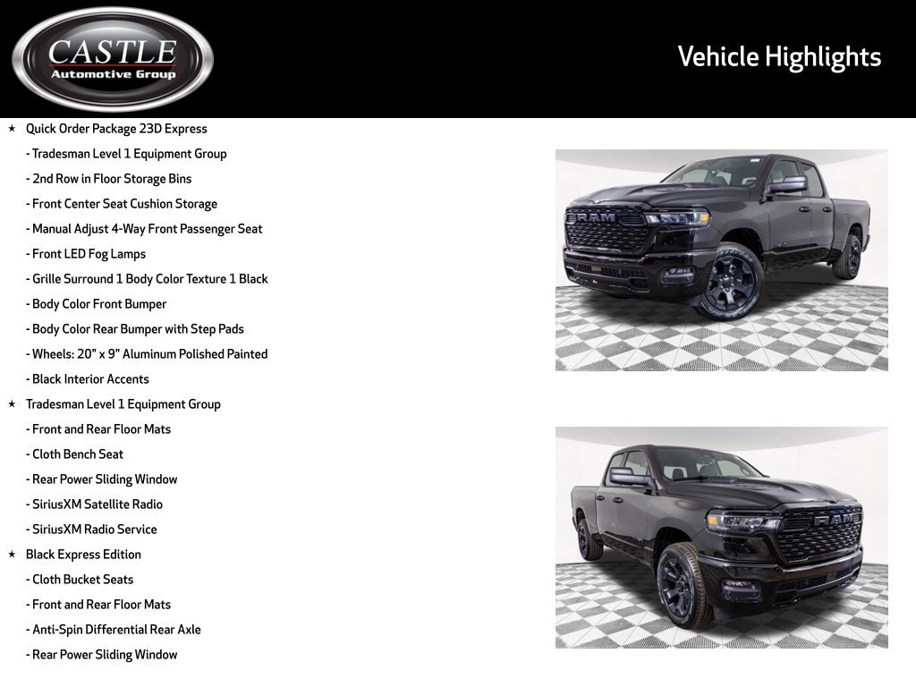 New 2026 RAM 1500 Express AWD/4WD image 3
