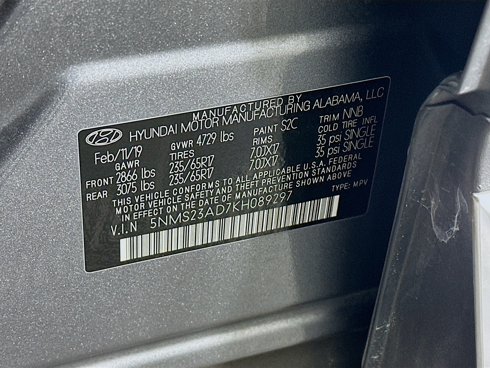 Used 2019 Hyundai Santa Fe SE FWD image 12