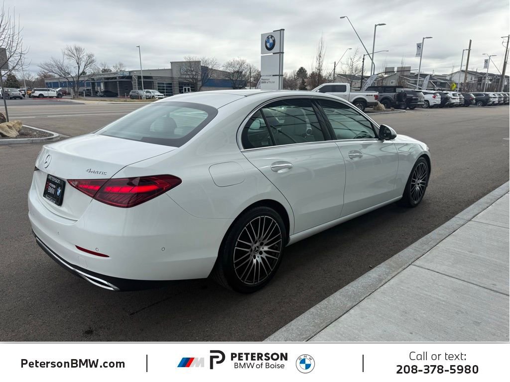Used 2025 Mercedes-Benz C 300 4MATIC Sedan image 5