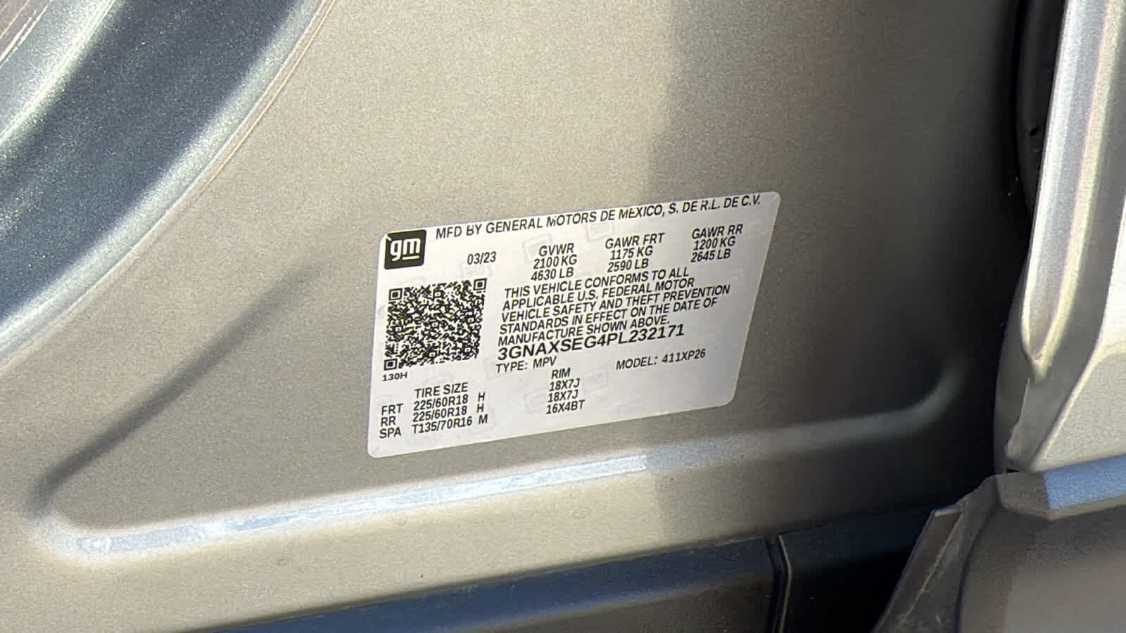 Certified 2023 Chevrolet Equinox LS w/ LS Convenience Package AWD/4WD image 30