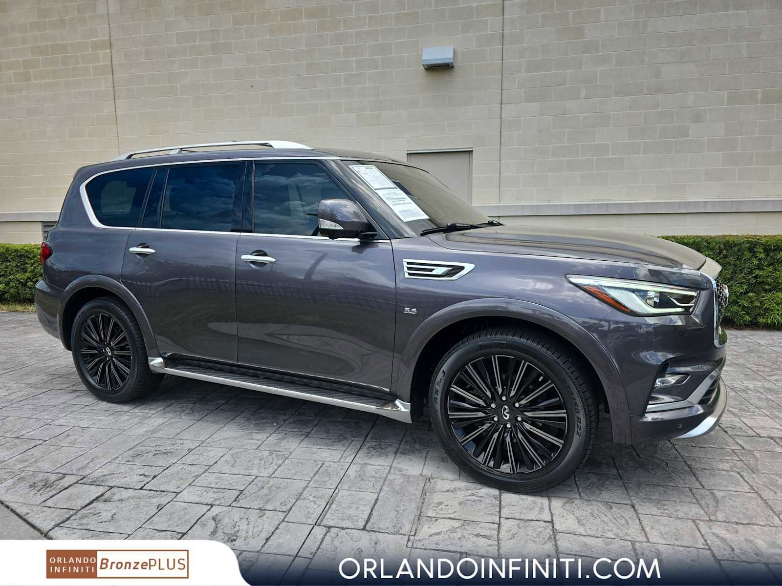 Used 2019 INFINITI QX80 Limited w/ All-Season Package AWD/4WD image 1