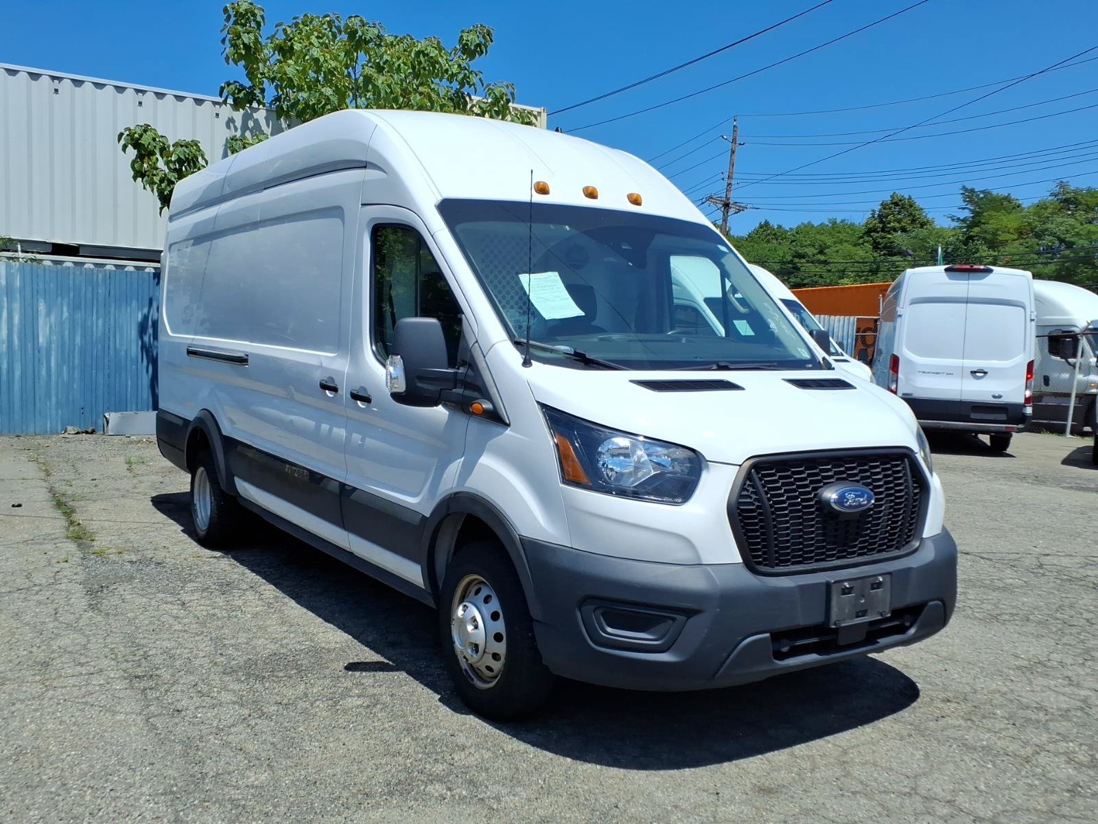 Used 2022 Ford Transit 350 148 High Roof Extended DRW RWD image 1
