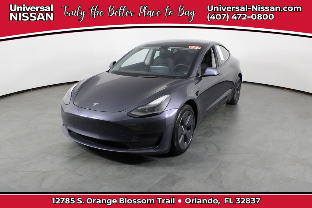 Used 2022 Tesla Model 3 Long Range AWD/4WD image 1