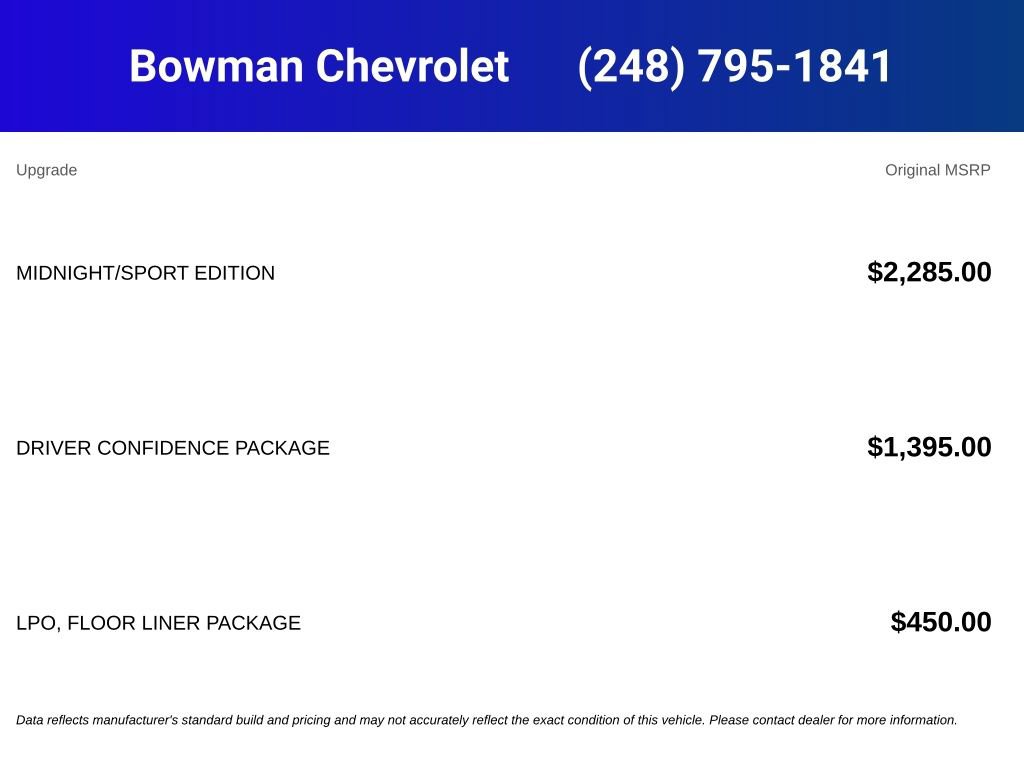 New 2027 Chevrolet Traverse LT w/ Midnight/Sport Edition AWD/4WD image 5