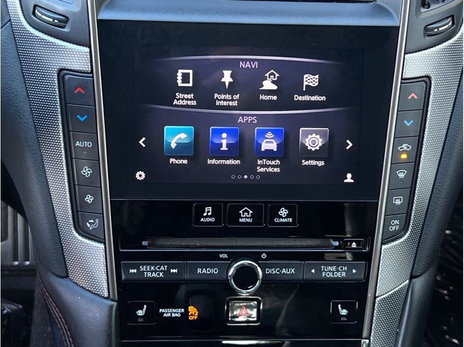 Used 2019 INFINITI Q50 Red Sport 400 w/ Sensory Package RWD image 15