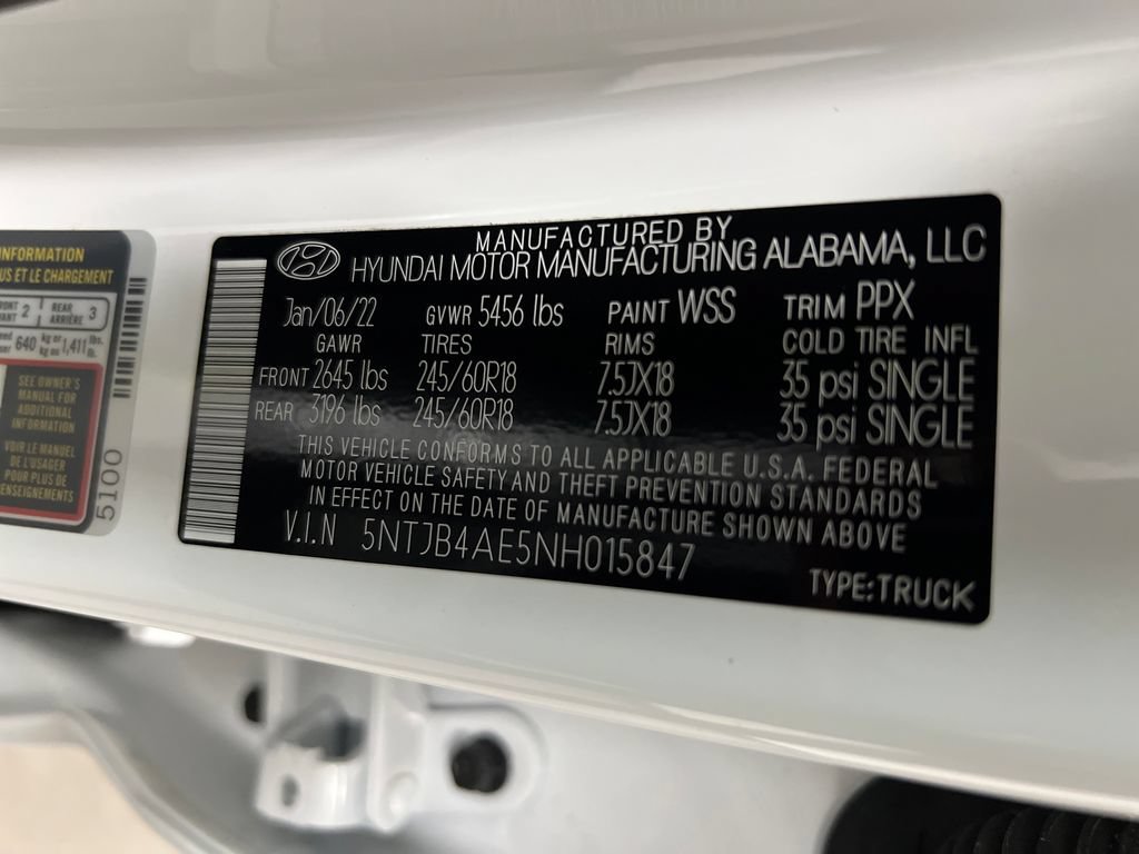 Used 2022 Hyundai Santa Cruz SEL FWD image 32