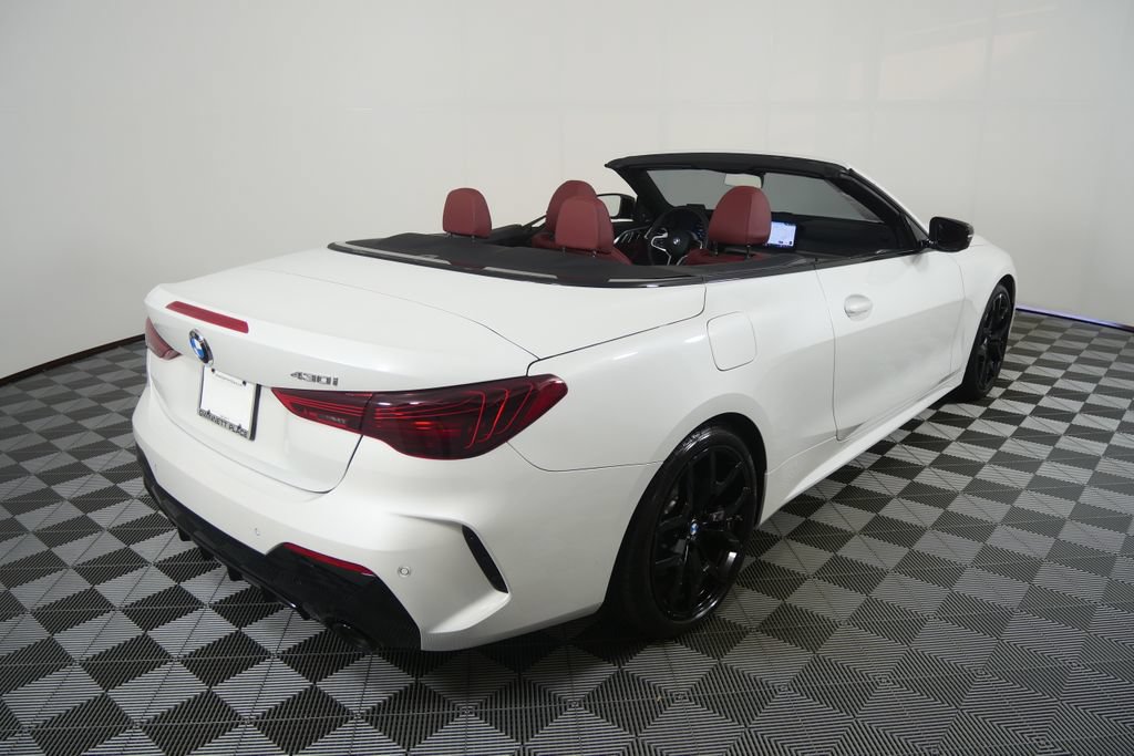 Certified 2026 BMW 430i Convertible w/ M Sport Package RWD image 5
