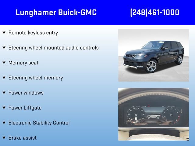 Used 2019 Land Rover Range Rover Sport HSE AWD/4WD image 18