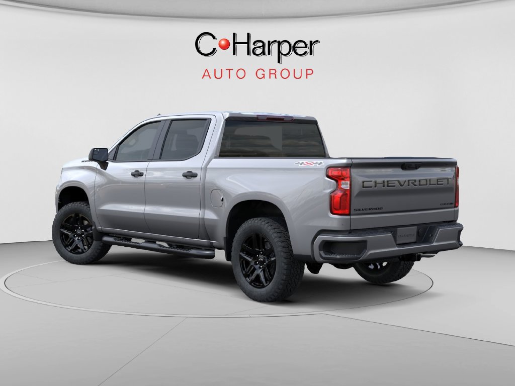 New 2026 Chevrolet Silverado 1500 Custom w/ LPO, Dark Essentials Package AWD/4WD image 3
