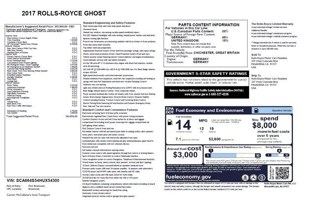 Used 2017 Rolls-Royce Ghost RWD image 9