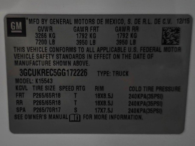 Used 2016 Chevrolet Silverado 1500 LT w/ All Star Edition AWD/4WD image 41