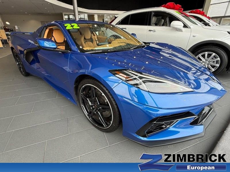 Used 2022 Chevrolet Corvette Stingray Premium Conv w/ Z51 Performance Package image 1
