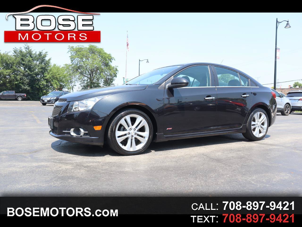 Used 2014 Chevrolet Cruze LTZ w/ Sun, Sound and Sport Package