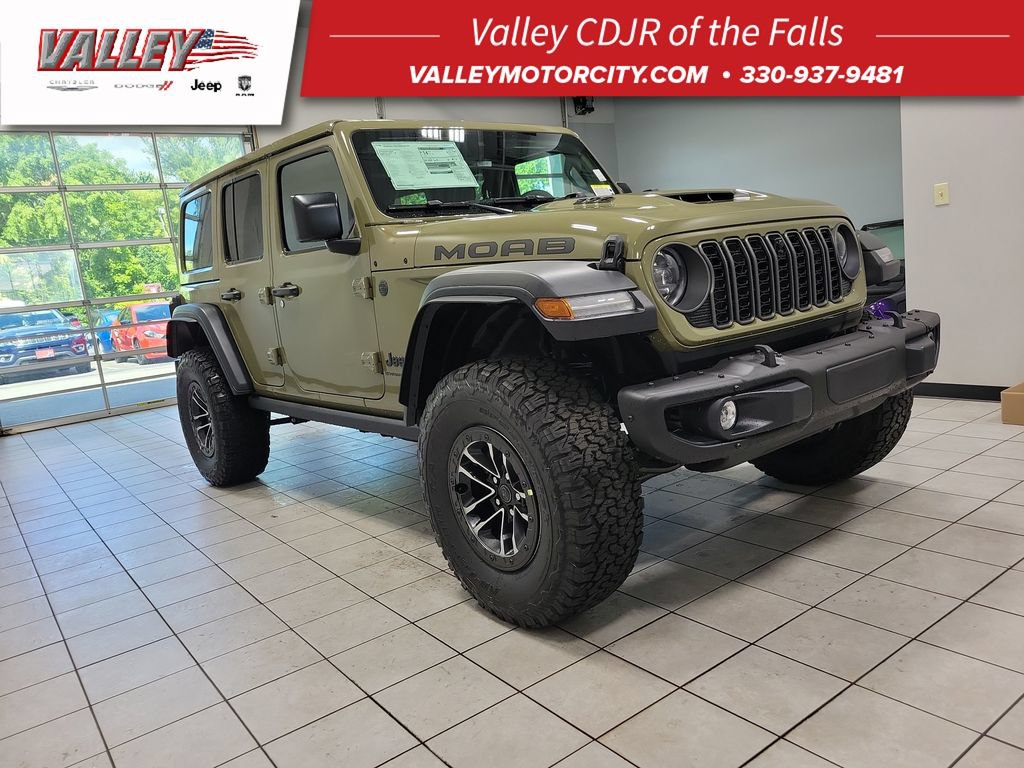 New 2026 Jeep Wrangler Unlimited Rubicon 392 w/ Quick Order Package 27X Moab