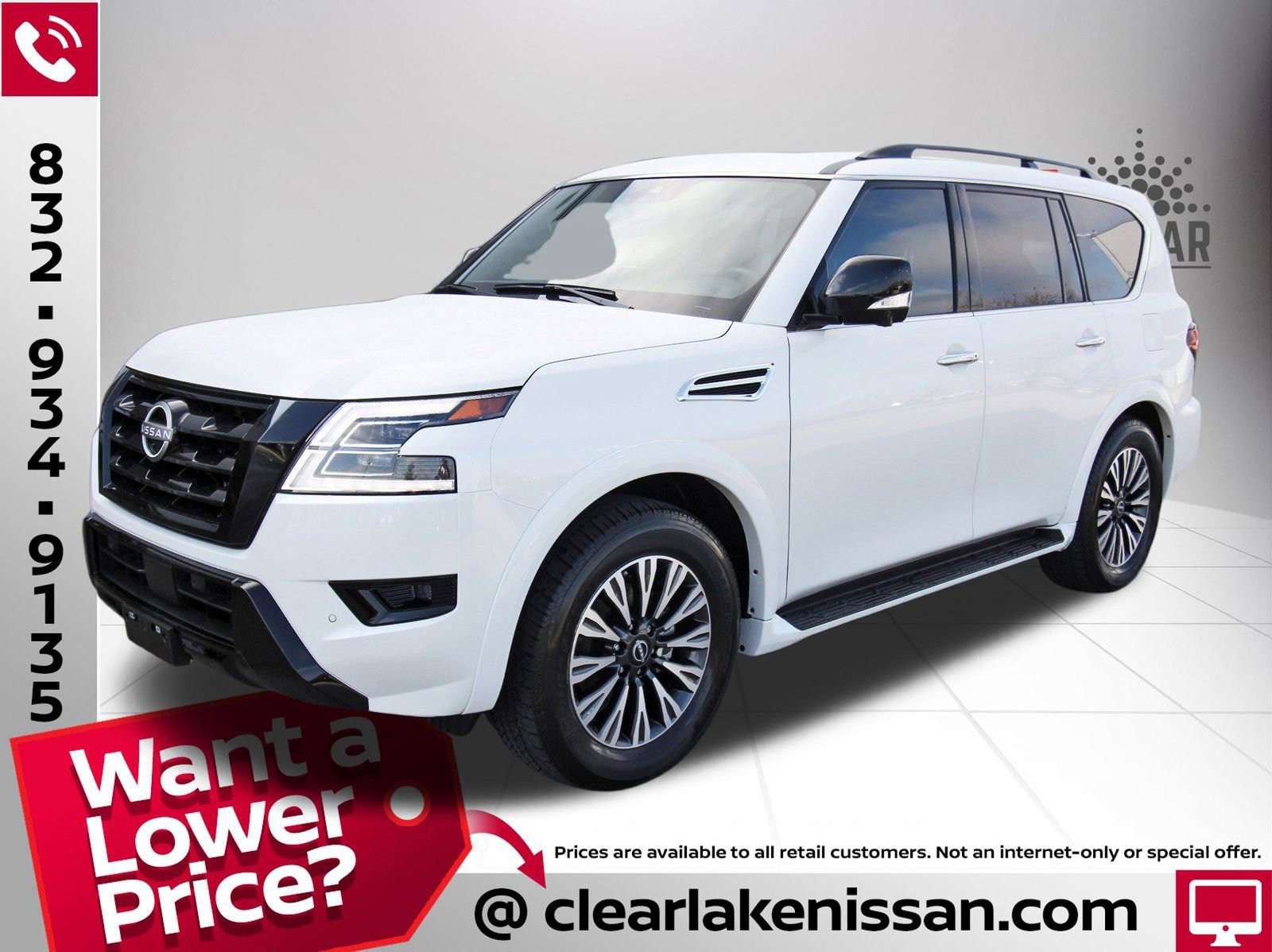 Used 2024 Nissan Armada SL w/ Midnight Edition Package image 3