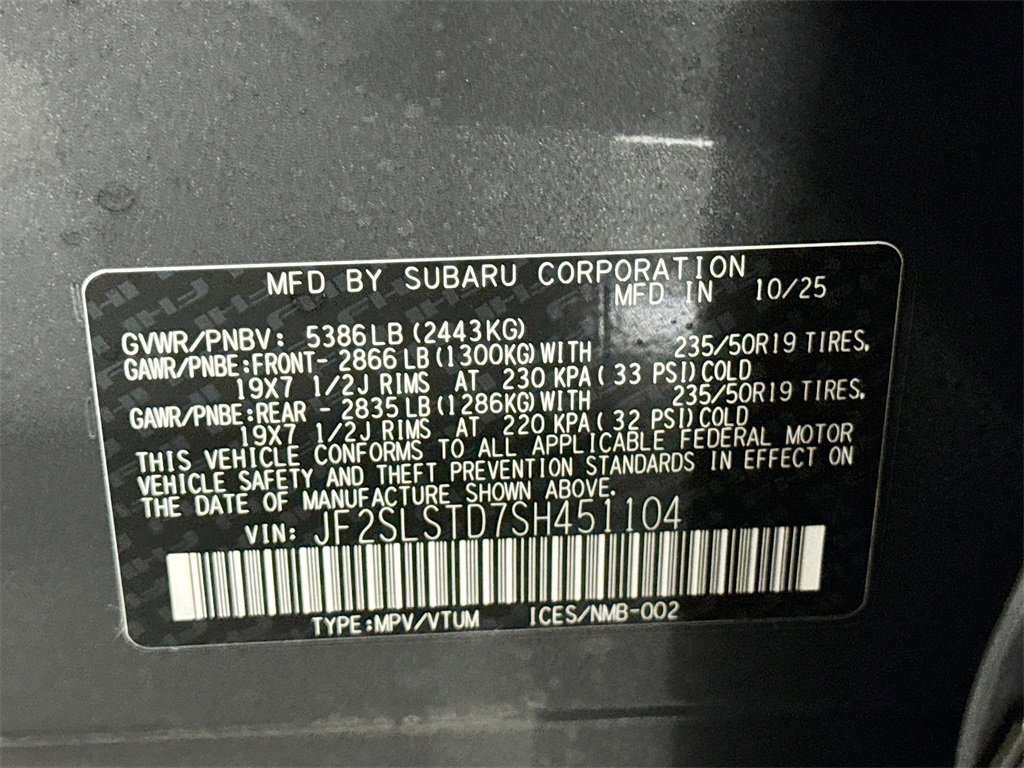 New 2025 Subaru Forester Touring image 31