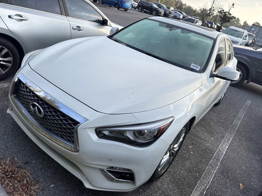 Used 2021 INFINITI Q50 Luxe image 2