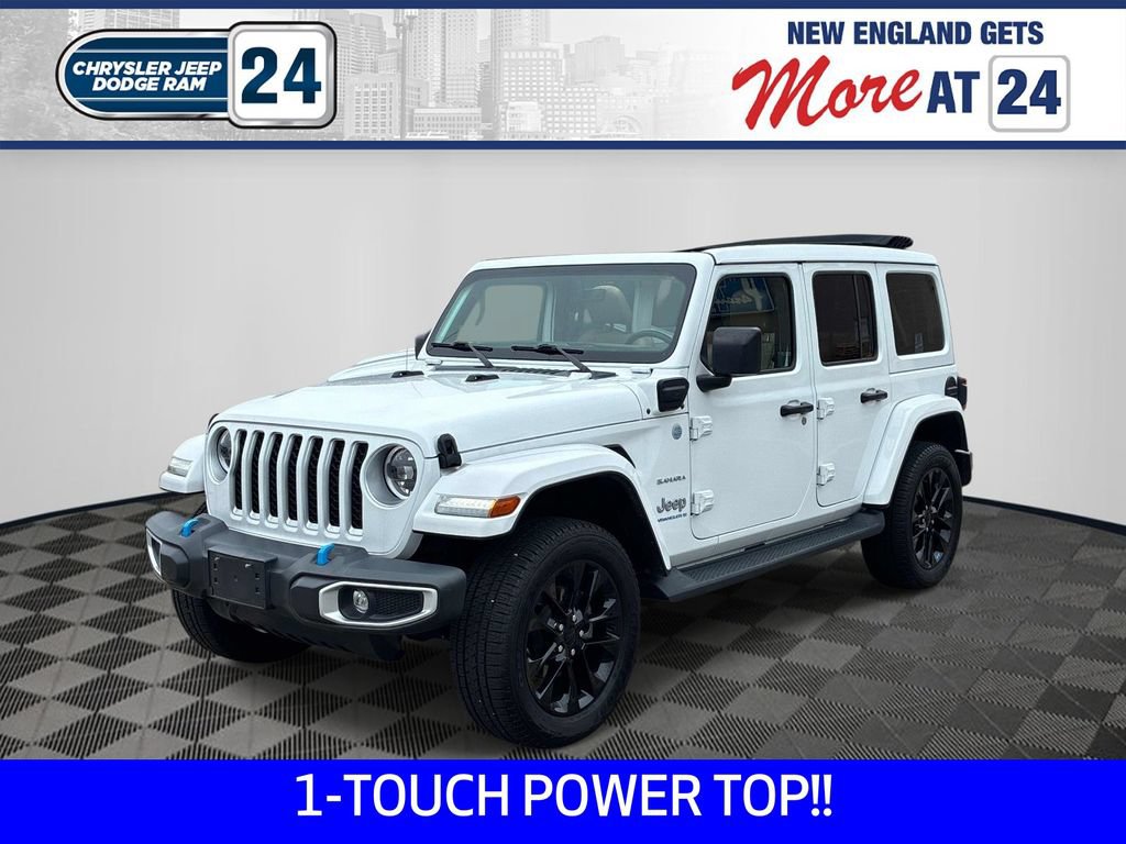 Used 2023 Jeep Wrangler Unlimited Sahara w/ Cold Weather Group AWD/4WD image 1