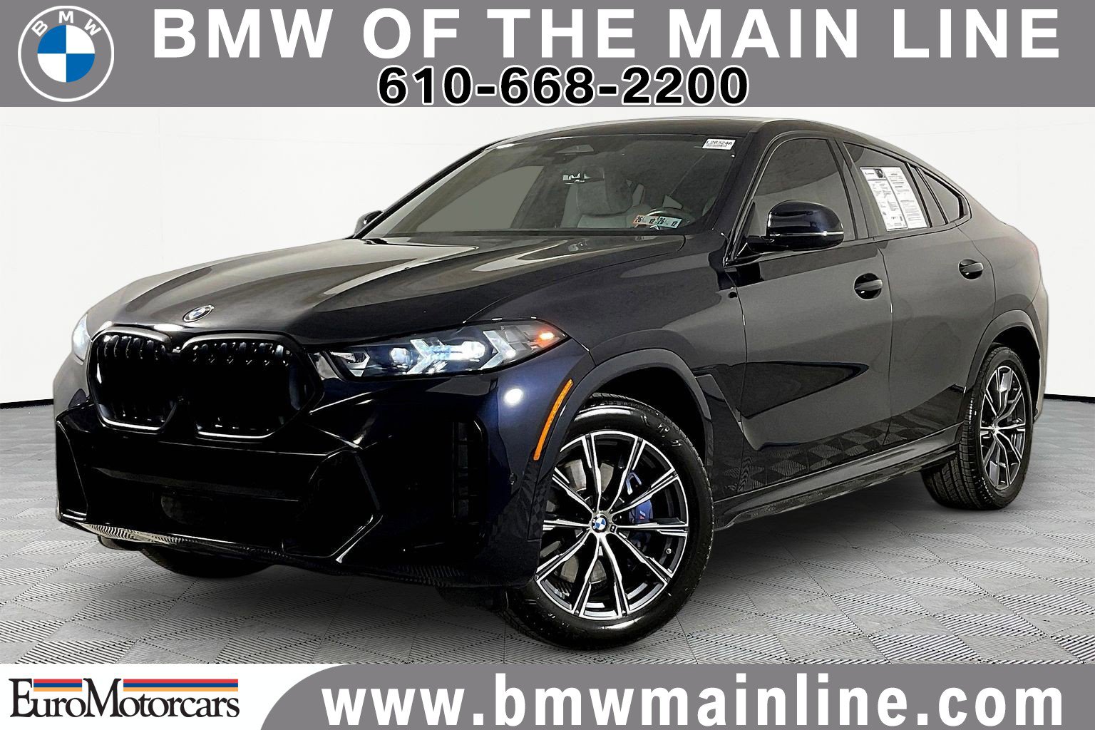 Certified 2024 BMW X6 xDrive40i w/ M Sport Professional Package image 1
