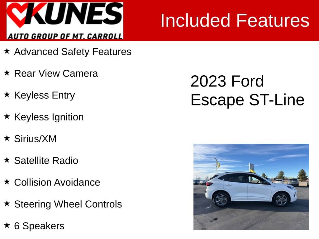 Used 2023 Ford Escape ST-Line image 3