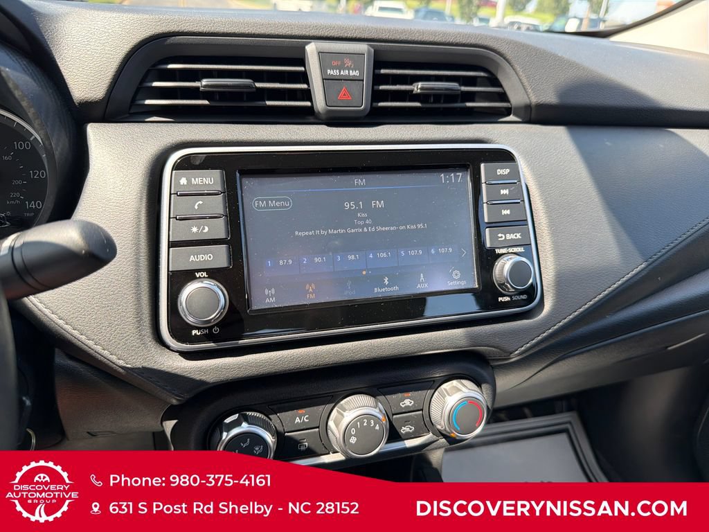 Certified 2025 Nissan Versa S w/ Trunk Package FWD image 15