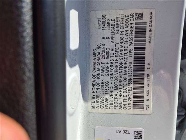 Used 2022 Honda Civic Sport image 20