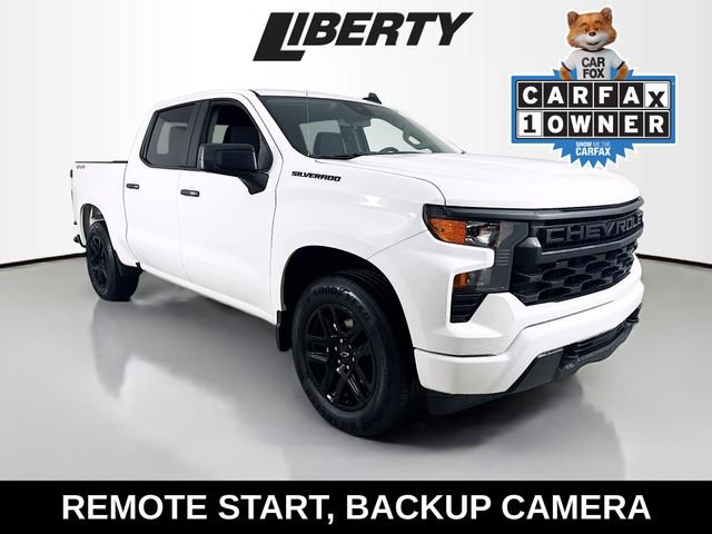 Used 2022 Chevrolet Silverado 1500 Custom w/ LPO, Dark Essentials Package image 1