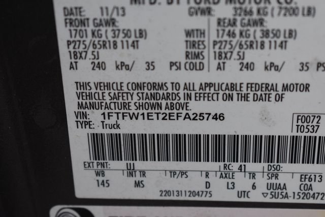 Used 2014 Ford F150 XLT w/ Equipment Group 302A Luxury AWD/4WD image 18