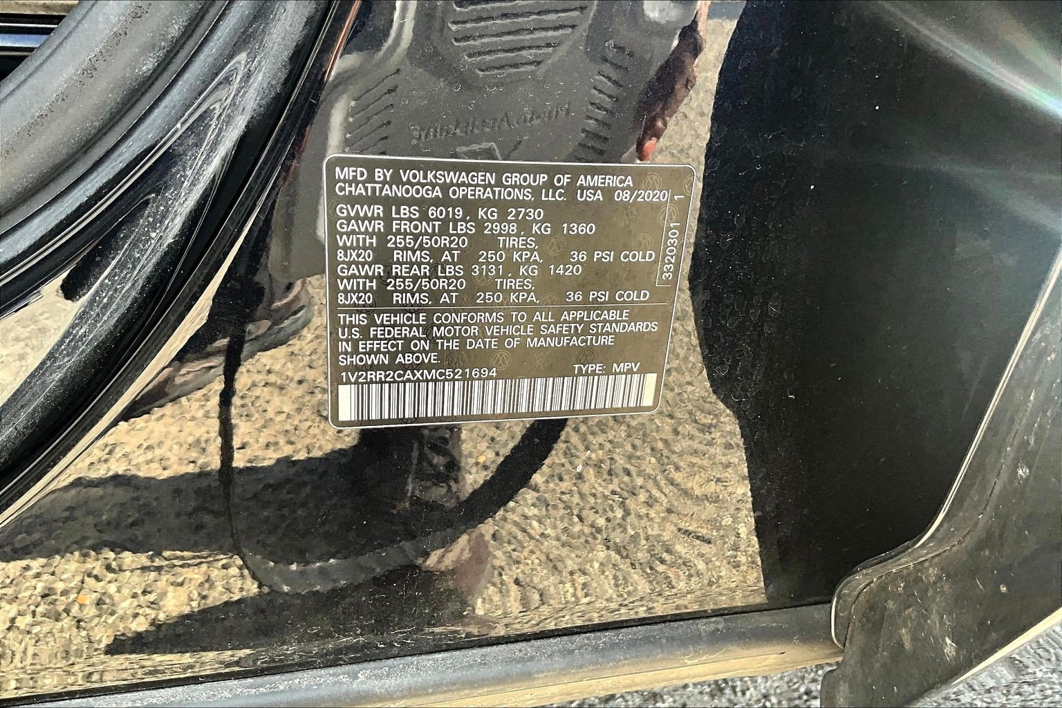 Used 2021 Volkswagen Atlas SE AWD/4WD image 35